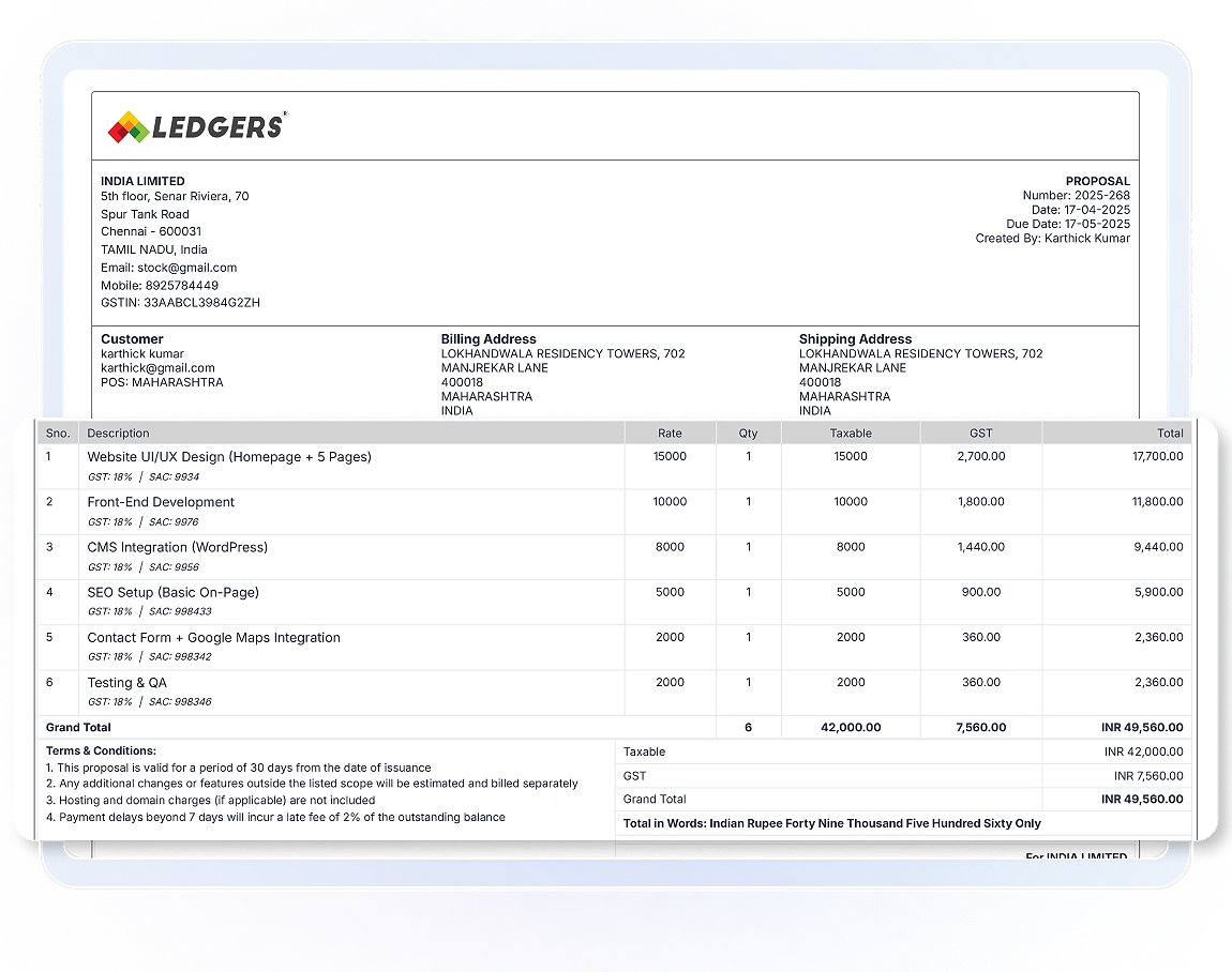 Invoicing and Payment Reconciliation