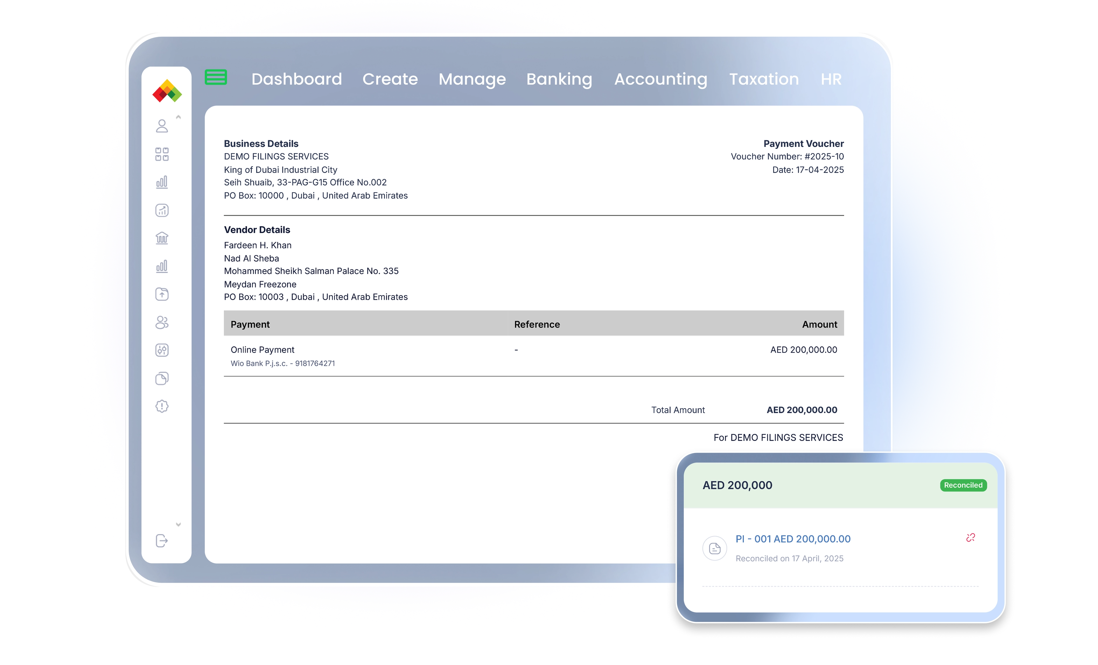 Invoicing and Payment Reconciliation