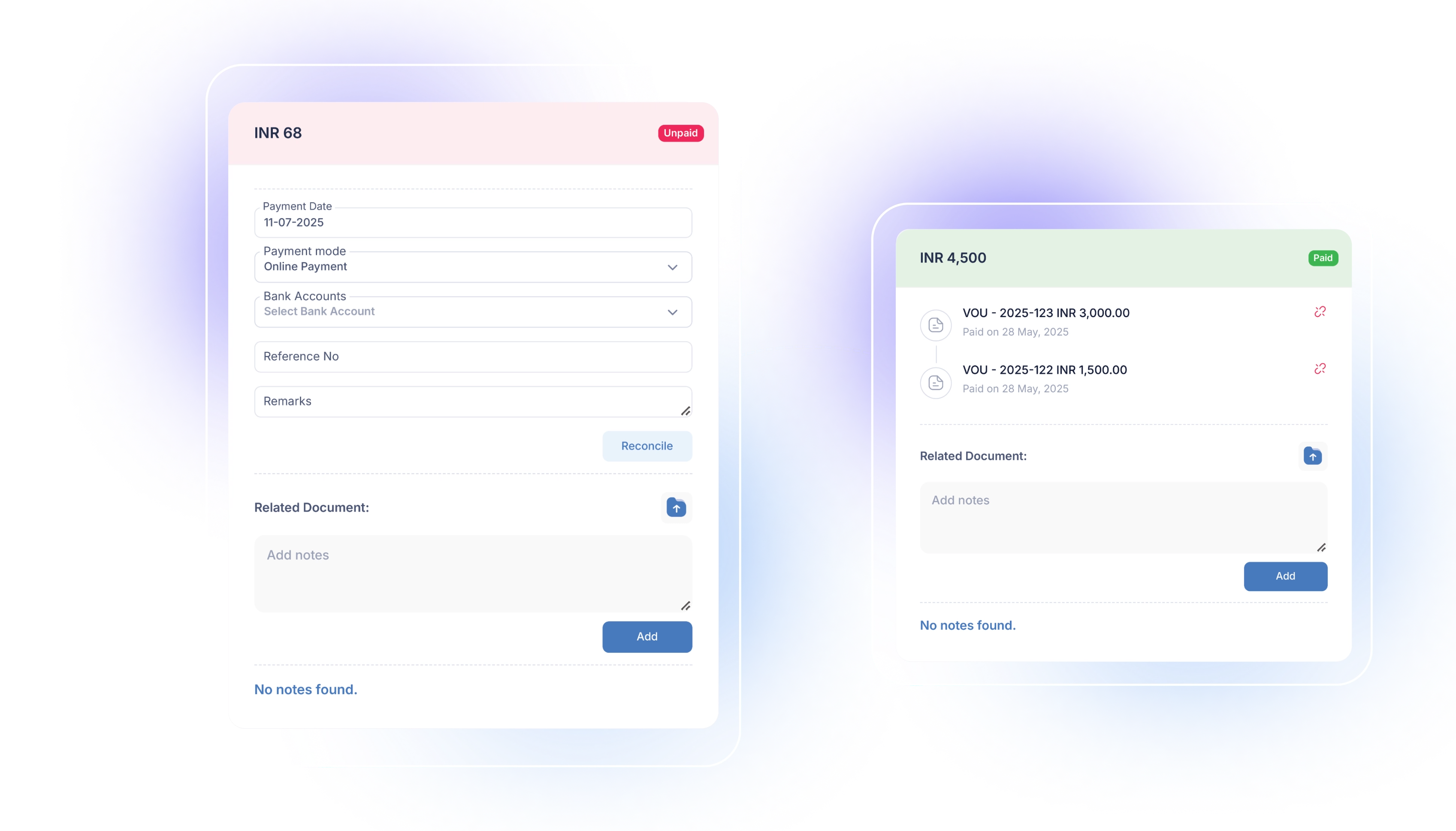 Invoicing and Payment Reconciliation