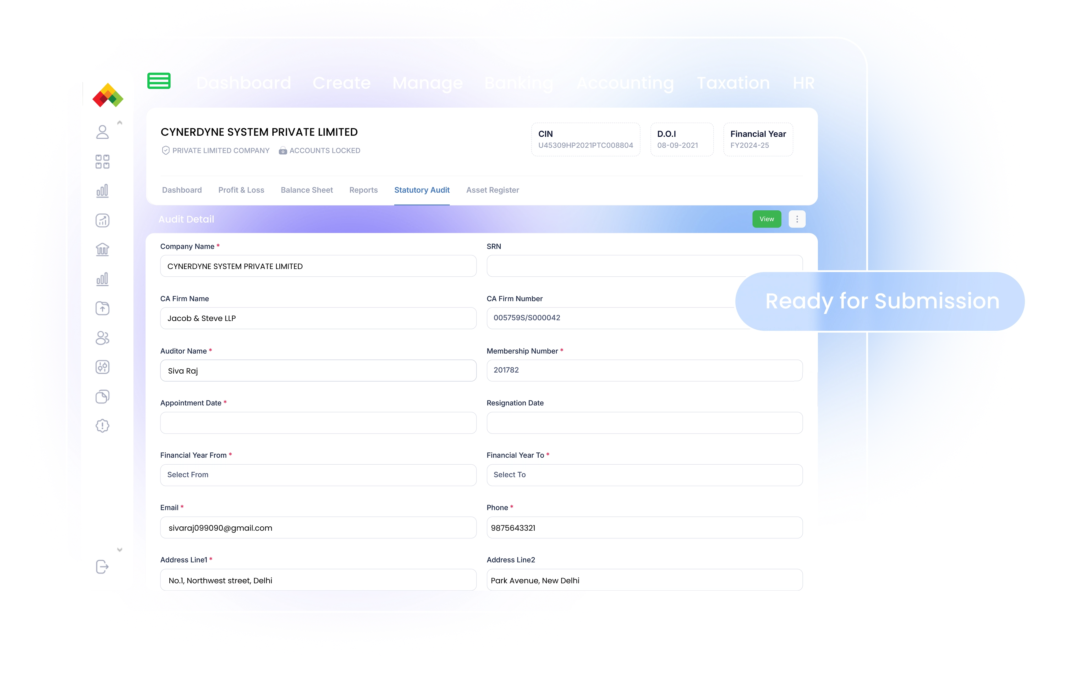 Dashboard Preview