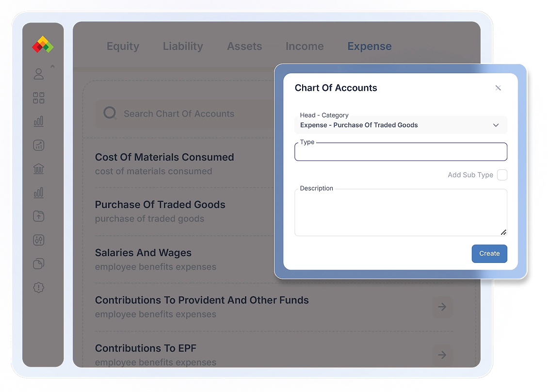 Chart of Accounts